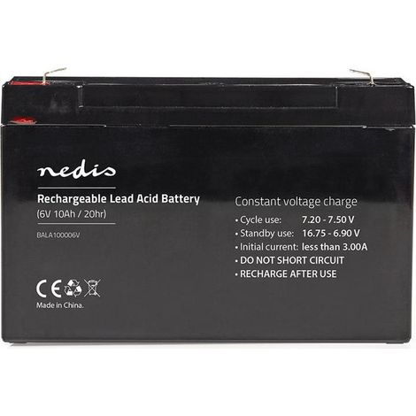Bateria recargable de plomo acido plomo acido recargable 6v 10000mah