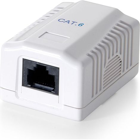 235211 toma de corriente RJ-45 Blanco
