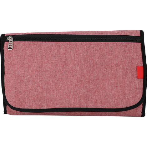 Sac de Rangement Imperméable Réutilisable pour Couches Bébé Polyvalent (Rouge) (1/5)