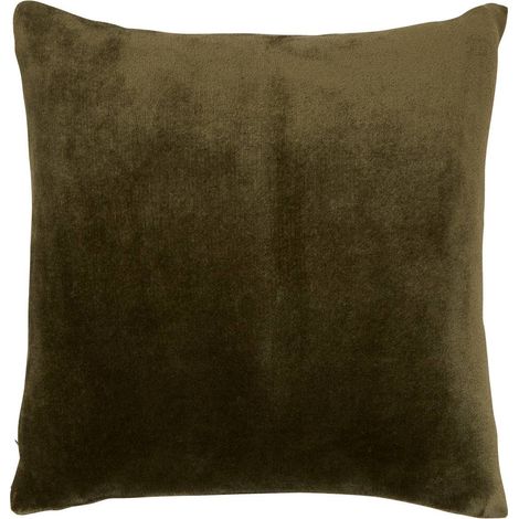 Cuscino ollis verde khaki 38x38cm - Atmosphera créateur d'intérieur (1/3)