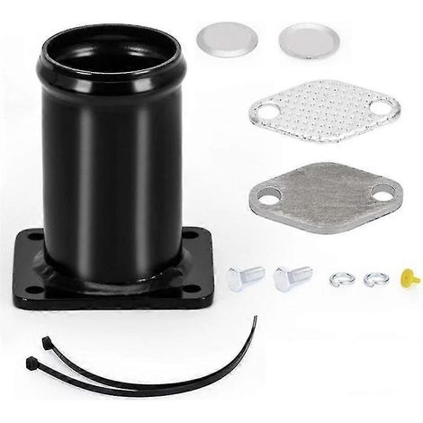 Kit de suppression EGR en aluminium / Kit de dérivation EGR pour BMW E46 318d, 320d, 330d, 330xd, 320cd et 318td (1/5)