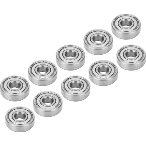 10 Roulements à Billes en Acier Inoxydable S629ZZ pour Skateboard et Roller Haute Performance