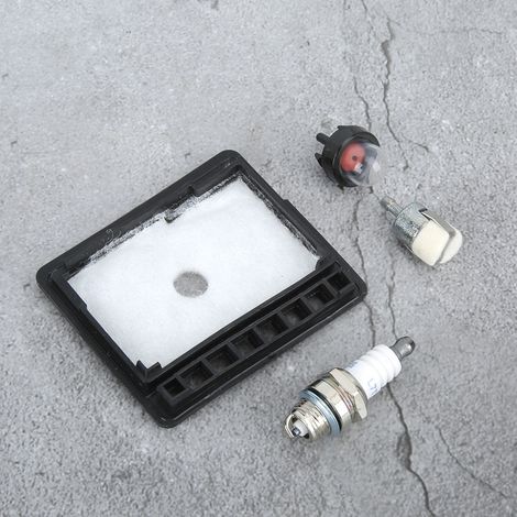 Kit filtre à air, bougie d'allumage et poire d'amorçage pour tronçonneuse Echo CS3000, CS-3450 et CS340 (1/5)