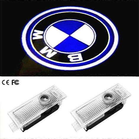 Ensemble de deux lampes d'accueil lumineuses compatibles avec les BMW Série 3, Série 5 et Série 7. (1/3)