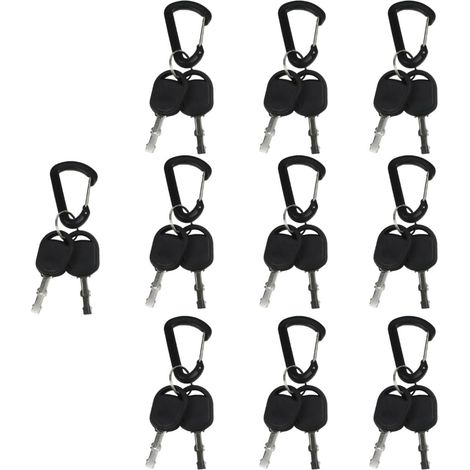 Lot De 10 Clés De Rechange Pour Tondeuse À Gazon Cadet 9251745 7252054 140401 (1/4)