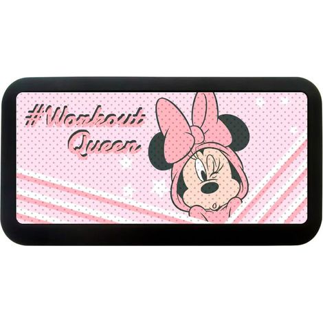 ERT GROUP Disney Pattern Licensed Minnie 001 Altoparlante Bluetooth, altoparlante portatile da 3 W, microfono incorporato e radio FM, slot per scheda Micro SD, batteria ricaricabile