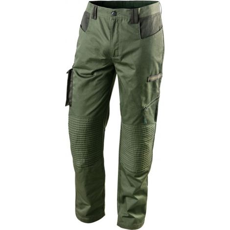 Pantalones de trabajo de camuflaje verde oliva, talla XL (1/5)