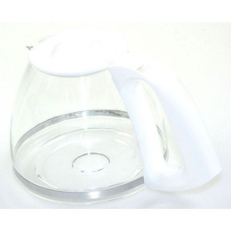 Jarra seb Moulinex blanco vidrio plástico diseño simple