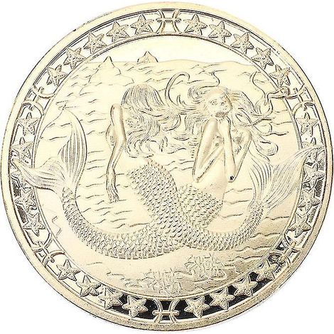 1 Stück Fische-Sammelmünze