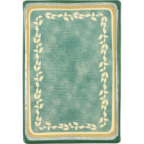 Plat en faïence 33 x 12cm, CAPRIA