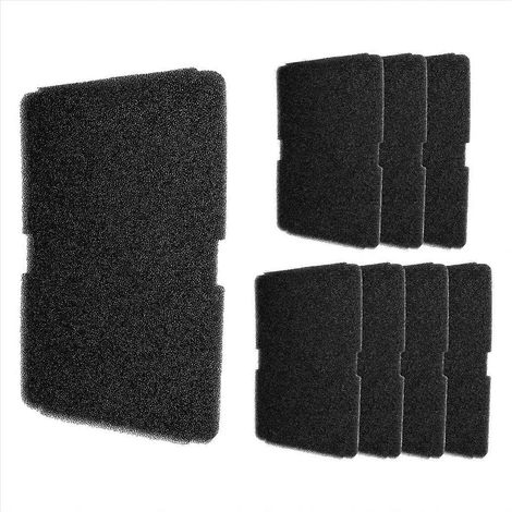 8 Ersatzfilter 2964840100 für Beko-Wärmepumpentrockner, Schwammfilter für Beko Grundig Blom()