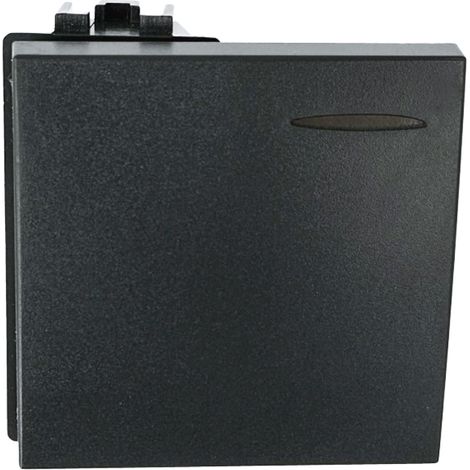 Tasto 2M Moduli Nero Compatibile Living (1/3)
