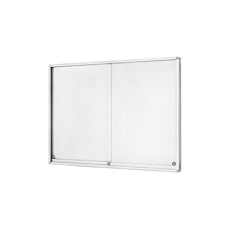 Vitrina  con puertas correderas  capacidad 18 x DIN A4