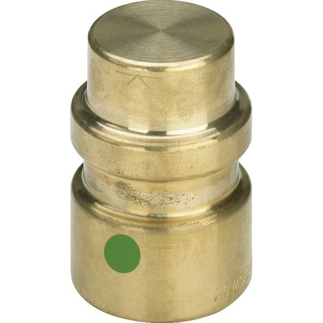 Bouchon avec SC Geopress 9656TW en laiton rouge de 32 mm