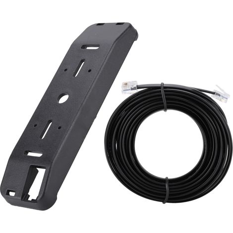 Panneau Noir avec Câble d'Extension Séparé pour Talkie-Walkie YAESU Ft 7800 et Ft 7900 (1/5)