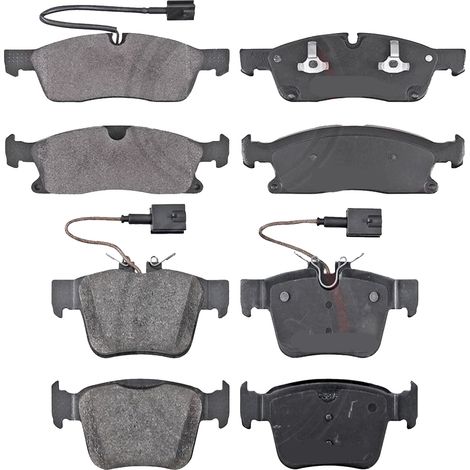 KIT PASTIGLIE FRENO ANTERIORI E POSTERIORI compatibile con MAZDA 5 (CR19,CW) / PASTIGLIE FRENANTI AUTO OEM FDB1594,FDB1931 FDB1675 / SOSTITUZIONE DIRETTA / BASSA POLVERE / SILENZIOSO