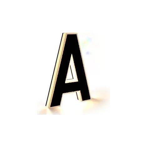Lettres et chiffres lumineux LED solaires pour l'extérieur de la maison - Meilleure vente