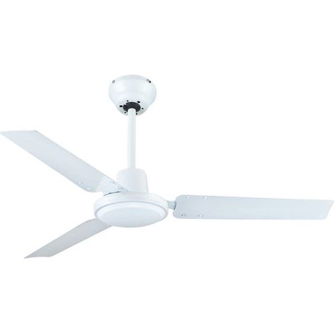 Ventilatore da soffitto bianco da 70 W con telecomando (1/3)