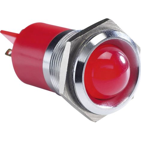 Apem Q22P1GXXR220E voyant de signalisation LED rouge 22 mm (1/3)