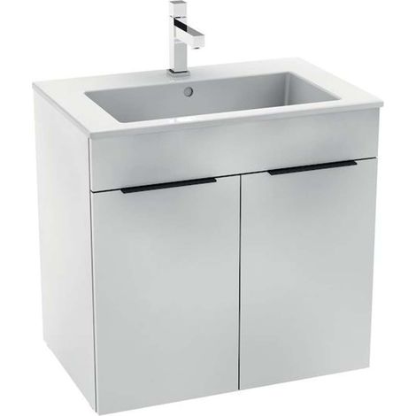 Jika Cube - Unterschrank mit Waschtisch, 64x42x62 cm, weiß H4536011763001