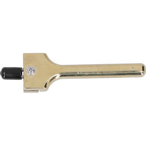 Verstellbares Werkzeug zum Setzen von Magnetknöpfen, Gabelstanze, DIY-Lederwerkzeug, Goldfinish (1/5)