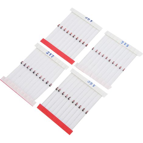 Kit de 300 diodes Zener pour stabilisation de tension basse consommation (1/5)