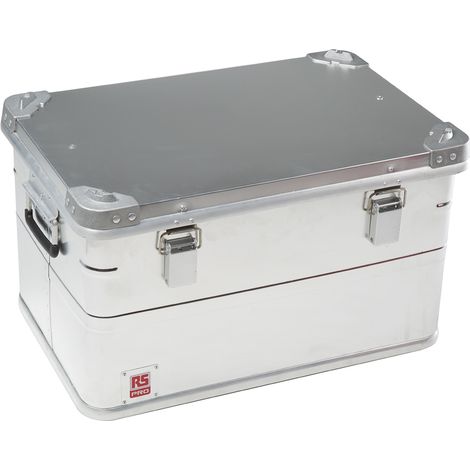 Malette de transport RS PRO en Aluminium, Dimensions externes 340 x 580 x 385mm , étanche ( Prix pour 1 ) (1/3)
