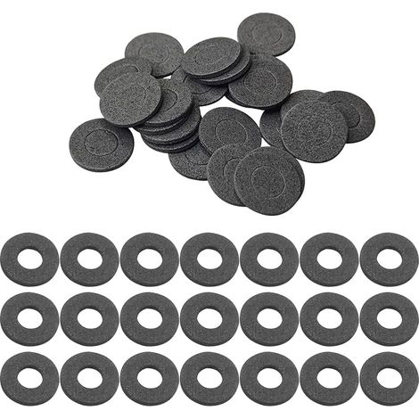 100 Pièces Coussinets de Réduction du Bruit de Portière de Voiture, Joints Éponge Antichoc pour Fixations de Panneaux de Porte (1/5)