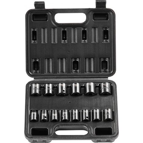 Coffret Douilles à Chocs 3/8 pouce Métrique 7-20 mm (1/5)