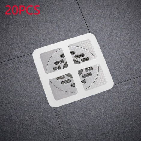 Collecteur de drain de douche jetable, drain de sol jetable pour baignoires de salle de bain, 20 pièces (1/5)