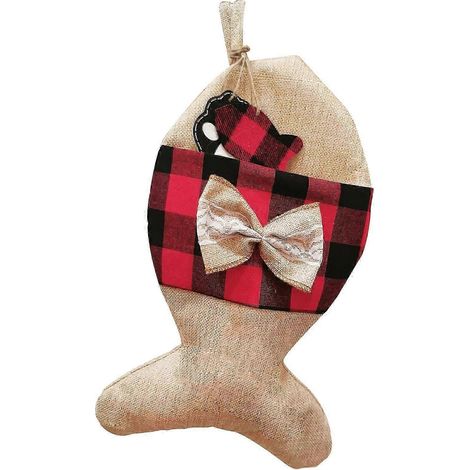 Chaussettes de Noël pour animaux de compagnie, décorations de Noël (1/5)