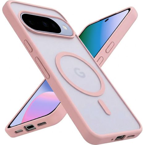 Funda para Google Pixel 10 Pro XL, compatible con MagSafe, color rosa. (1/5)