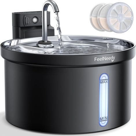 Fontaine à Eau Chat sans Fil 3,5L Fontaine pour Chats (1/5)