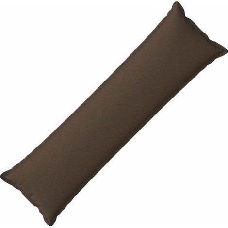 vidaXL Cushion with Pillow HOUTEN Taupe 40 x 145 cm Faux Linen (1/5)