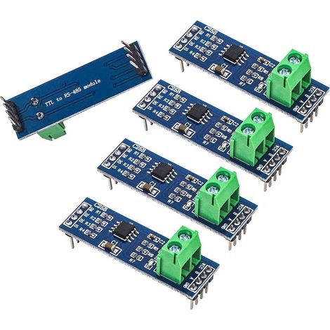 5 módulos TTL MAX485/RS485 de 5 V para placa de desarrollo de microcontrolador RS-485 (1/5)