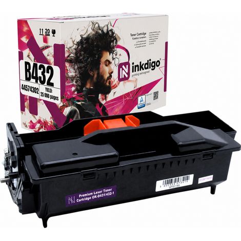 Inkdigo Trommel 44574302 kompatibel mit OKI B411D MB461 B431DN B432DN B411DN TÜV-zertifiziert (1/5)