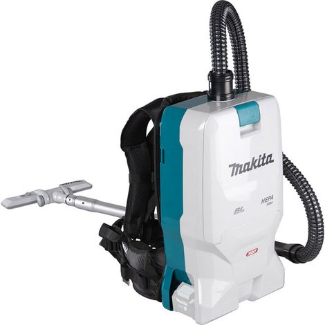 Makita – Aspirateur sans fil 40V – Moteur sans balais – Puissance d'aspiration 200 mbar – Sac 6 l pour microparticules (1/5)