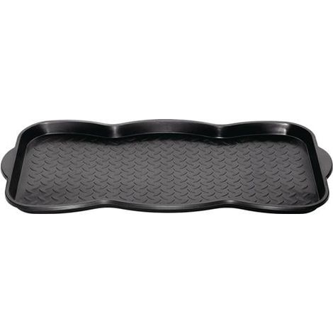 Felpudo  negro  100%  PP  L380xB740xS20mm (1/2)