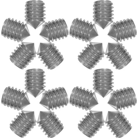 de 100 vis M6x8 en acier inoxydable pour porte serviettes de (1/5)