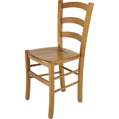 Tommychairs Silla Venice en madera de haya color roble (1/5)