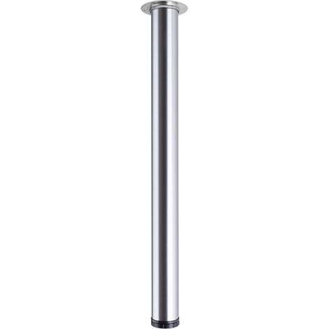 TS001 1100/60 mm Tischbein aus Edelstahl – verstellbar SANS MARQUE