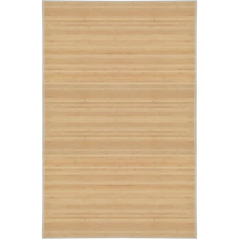 vidaXL Tappeto in Bambù 100x160 cm Naturale (1/5)