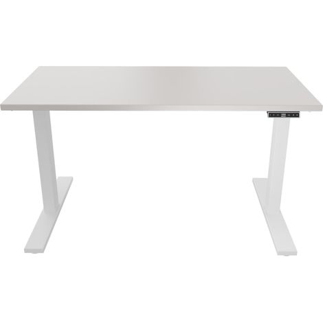 BISLEY E-WonderTech Schreibtisch Rechteck: 160 x 60 cm Lichtgrau (1/5)
