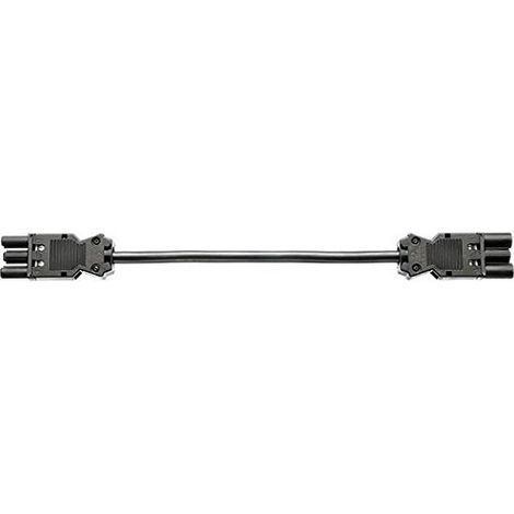 BACHMANN Prolongación H05Z1Z1 3G 1,5mm² L: 1,0m sw ISV, 375.081