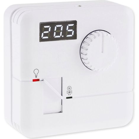 Régulateur de température ChiliTec RT-55, 7 A, 5…30 °C, blanc. (1/5)