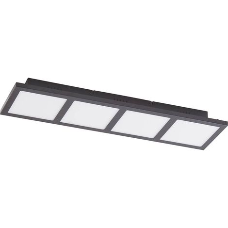 LED Deckenleuchte "Raymie" dimmbar mit Fernbedienung für Wohnzimmer & Esszimmer von Lindby