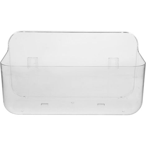 Support de montage mural en acrylique sans poêle pour cuisine et bain Boîte rangement (1/5)