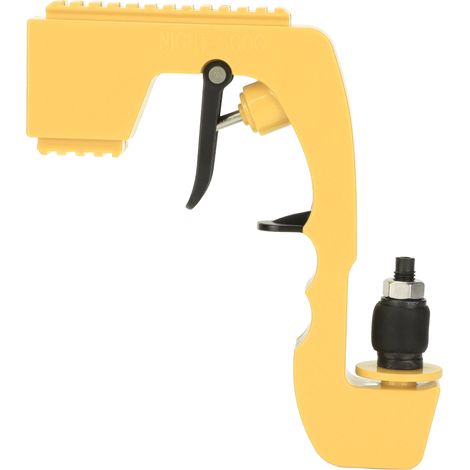 Lot en 2 pistolets à champagne en plastique jaune pour fêtes et bière, pulvérisateur de vin pétillant (1/5)