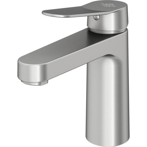 Presto Dalma 7205071 Grifo lavabo monomando mezclador níquel cepillado (1/2)
