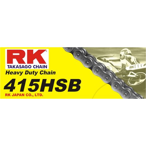 Catena di trasmissione aperta RK 415HSB/120 con fermaglio rinforzato